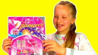 куклы дисней Принцессы Диснея Распаковка журнала с принцессами Disney маленький блогер канал Леночки