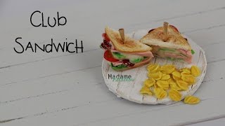 Club Sandwich Tutorial  (Tuto Fimo)