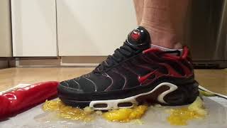 Nike Air Max TN food stomp, making fruit salad