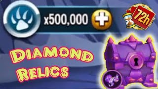 Monster Legends 72 Hours Challenge Relics Edition get diamond chest