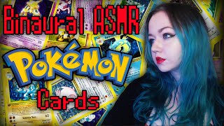 Binaural ASMR Pokemon Cards - First Experience
