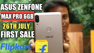 Asus Zenfone Max Pro M1 6GB First Sale Starts 26th July