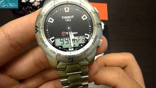 TISSOT T-Touch ΙΙ Mens Watch T0474201105100 - E-oro.gr