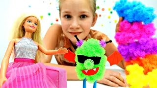 Конструктор Банчемс: Кого слепила кукла Барби?