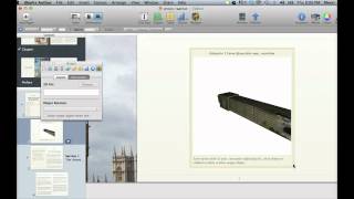 3D mudel, iBook Author