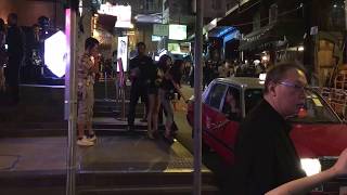 Touring Lan Kwai Fong Hongkong