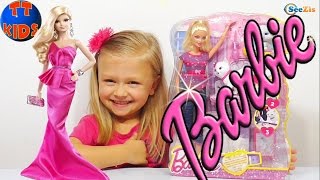 ✔ Барби. Распаковка новой куклы от Ярославы. Видео для девочек / Doll Barbie and Yaroslava ✔