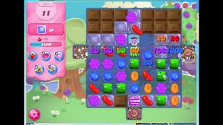 Candy Crush Level 2357 Audio Talkthrough, 2 Stars 0 Boosters