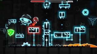 Geometry Dash Medium Demon | TeCH BliTz ALL 3 COINS (FozaeKitty)