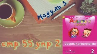 МОДУЛЬ 3 \стр 55 упр 2 \Spotlight 2/Английский в фокусе 2 класс/Сборник упражнений/