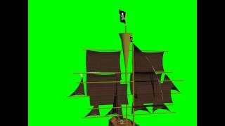 pirate sailing ship - "free Chroma Key Effects"