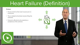 Heart Failure (Definition) – Cardiology | Lecturio