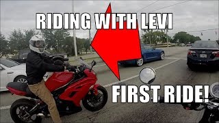Riding With LEVI - His First Ride With AmenMoto!!
