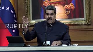 Venezuela: President Maduro meets international election observers ahead of the regional elections