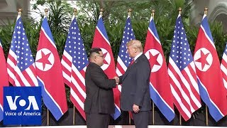 Trump-Kim Summit Opens in Singapore