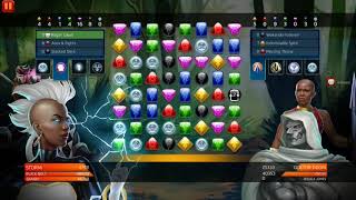 Marvel Puzzle Quest (MPQ) 5* Storm Blackbolt and Gambt