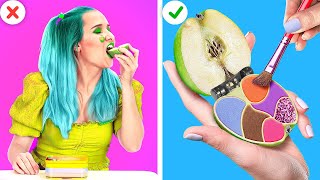 NGUMPETIN CAMILAN DI DALAM MAKEUP! || Cara Ngumpetin Makanan dengan 123 GO Like!