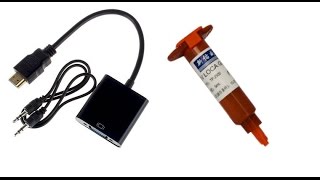 Адаптер HDMI и BGA,  клей LOCA из Китая
