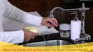 Swing: Troubleshooting: Milk in the Breastpump (Flushing the motor)