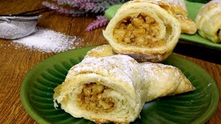 Для занятых хозяек! Вкусные булочки с ореховой начинкой Проще не бывает