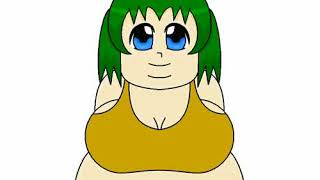 Puyo Weight Gain By Mushroommit (Ultra-Slow-Motion)