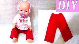 DIY Кукла беби бон. Одежда для Беби бона своими руками