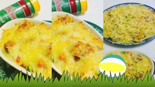 杏鮑菇香腸焗烤飯