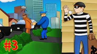 ВОРИШКА БОБ [3] ПОЛИЦЕЙСКАЯ ЗАСАДА Игровой мультик для детей первая ВСТРЕЧА С СОБАЧКАМИ Robbery Bob