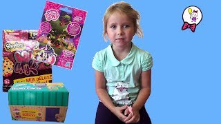 Распаковка сюрпризов My Little Pony Shopkins / Саша девочка снимает видео сама