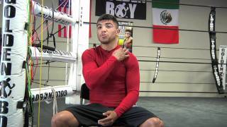 victor ortiz interview part 2. move to oxnard, robert garcia fued