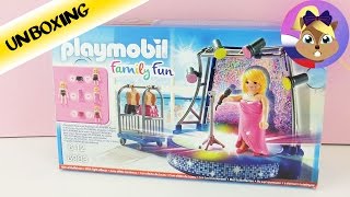 Конструктур Playmobil Family Fun 6983 Живое диско-шоу | Распаковка набора | Детские игрушки