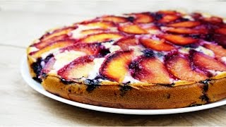 Очень вкусный СЛИВОВЫЙ ПИРОГ ПЕРЕВЕРТЫШ | Plum Cake