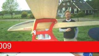 Graupner der kleine RC-Uhu on the huckepack