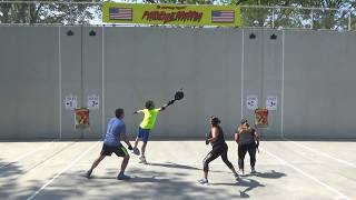 PADDLEMANIA 2... Day 3 Mixed BB Semifinal 21pts... The Hulk & She Hulk vs Steve & Miriam 5.19.19