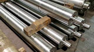 Cnc Turning 11" Dia. 120 inch long Rollers / Rough / Finish. Tokarka CNC