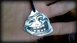 Самодельные брелки Trollface