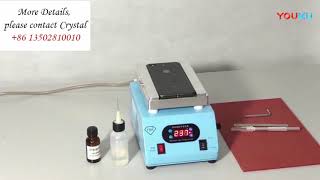 TBK 238 Back glass separator machine for iPhone 8/8P/X/Xs/Xs max/Xr