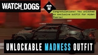 Watch Dogs - Tutorial "How to Unlock Madness Outfit" Complete Madness (Digital Trip Unlockable)