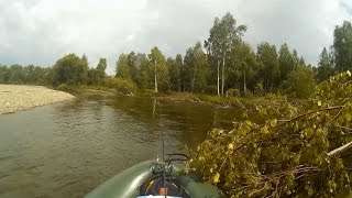 Мой первый сплав и сразу в одиночку