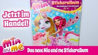 Das neue Mia and me Stickerheft von Panini - Mia and me