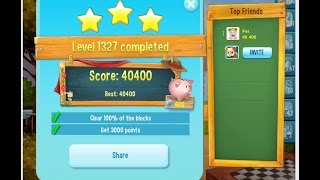 Pet Rescue Saga Level 1327    ※※※ NO BOOSTERS 無使用道具  ※※※
