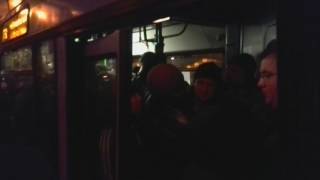 И снова опоздание на 36 минут и давка