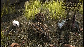 ARK: Survival Evolved (Одиночка) #35 - Уход за малышами и строительство подъемника