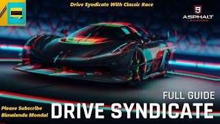 ASPHALT 9 : LEGENDS GAME - CLASSIC RACE IN DRIVE SYNDICATE WITH OPPONENTS & POLICE CARS KNOCKDOWNS