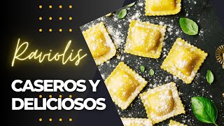 como hacer masa para ravioles Facil