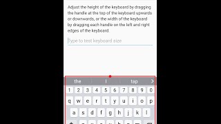 How To Change Keyboard Size Larger On Samsung Galaxy S7/Edge/S6/Note5/Note4