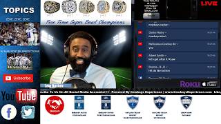 Dallas Cowboys Latest News and Zeke Elliott Talk + Mini Roster Predictions....