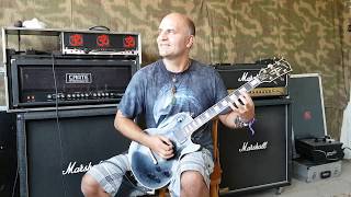Pavel Hirax Baričák - rhytm guitar from song "Veles" (Ramchat)