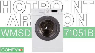 Hotpoint-Ariston WMSD 71051B - стиральная машина с барабаном из титана - Видеодемонстрация от Comfy