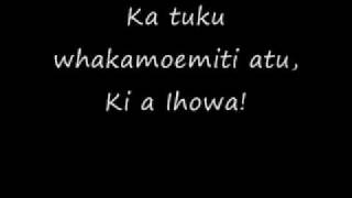 Adam Whauwhau Ka Tuku Whakamoemiti with Lyrics